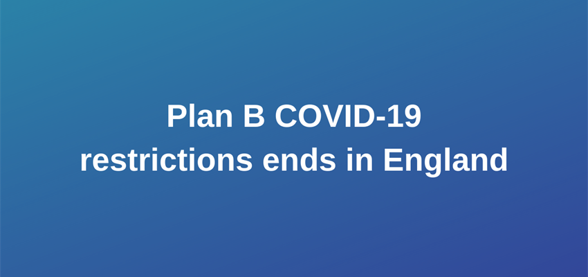 Academy's Response to the Lifting of Plan B COVID-19 Restrictions